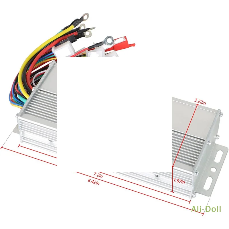 

36-48V 800W Electric Bike Controller - DC Intelligent Brushless Motor Driver, Fit for E-Scooters, Bicycles & Tricycles