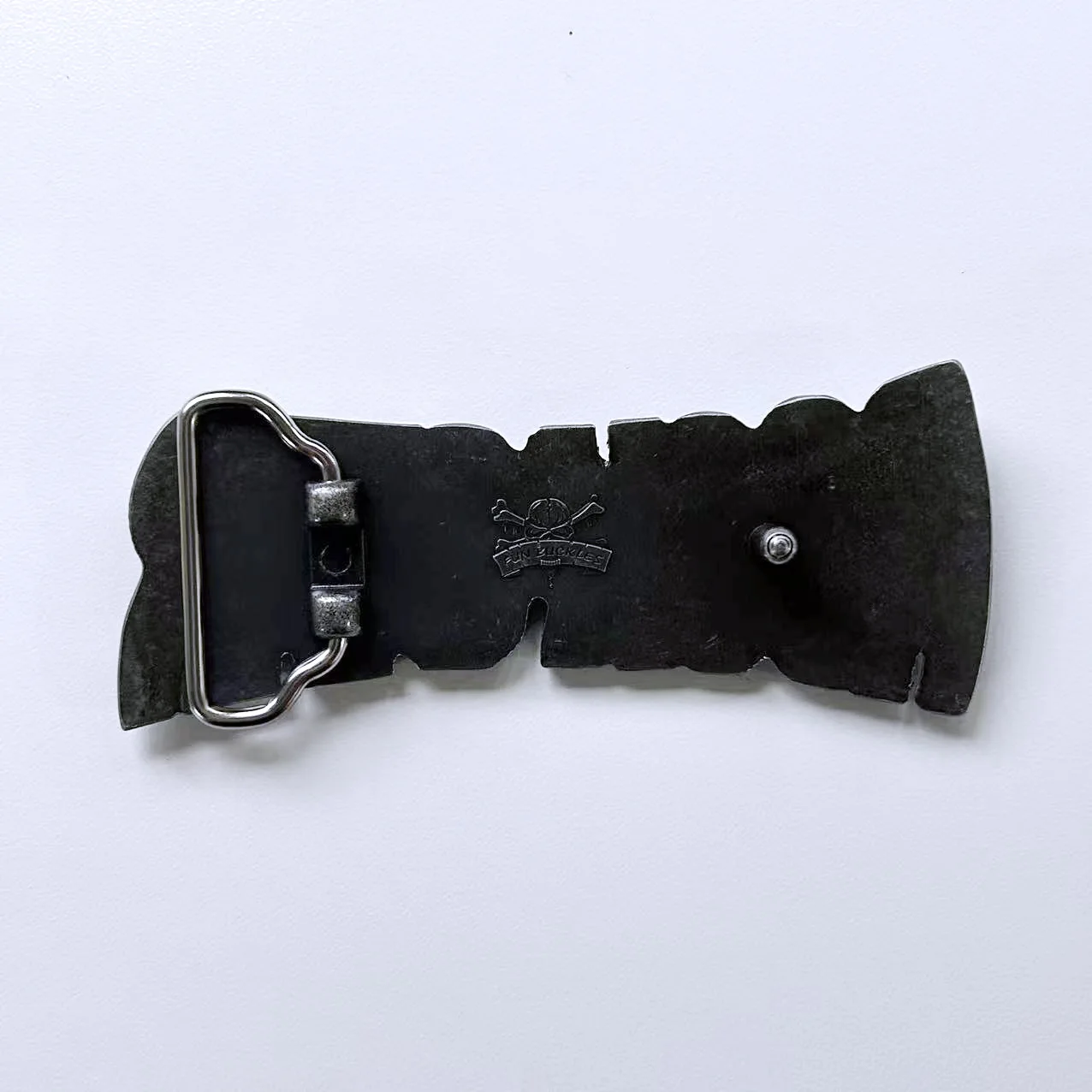 Black Enamel Star Music Belt Buckle BUCKLE-MU051
