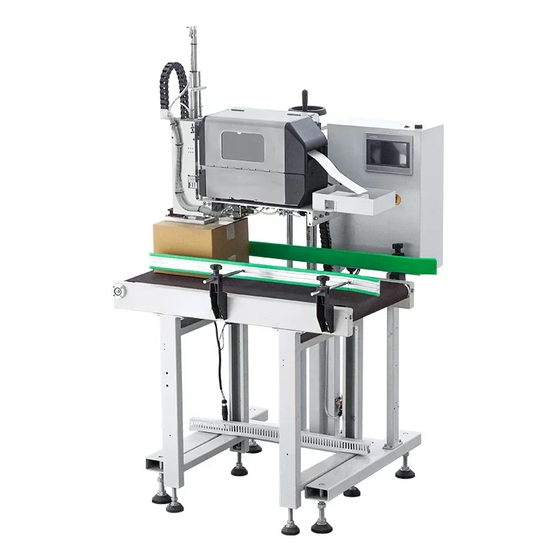 Express carton labeling machine full-automatic desktop plane labeling machine small automatic labeling machine