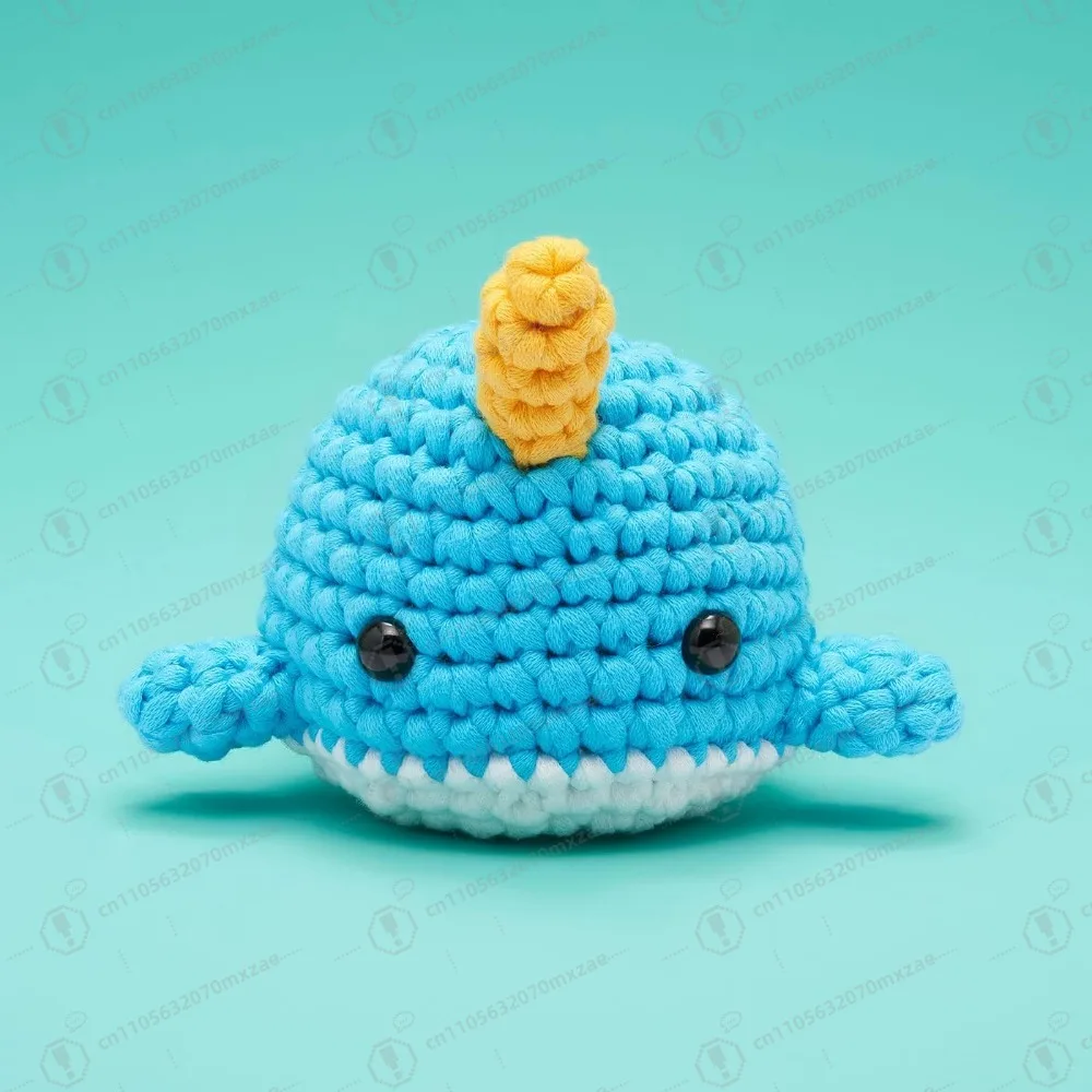 

Beginner Friendly Crochet Kit Easy Animal Knitting Kit As Seen On Blue Whale Dinosaur