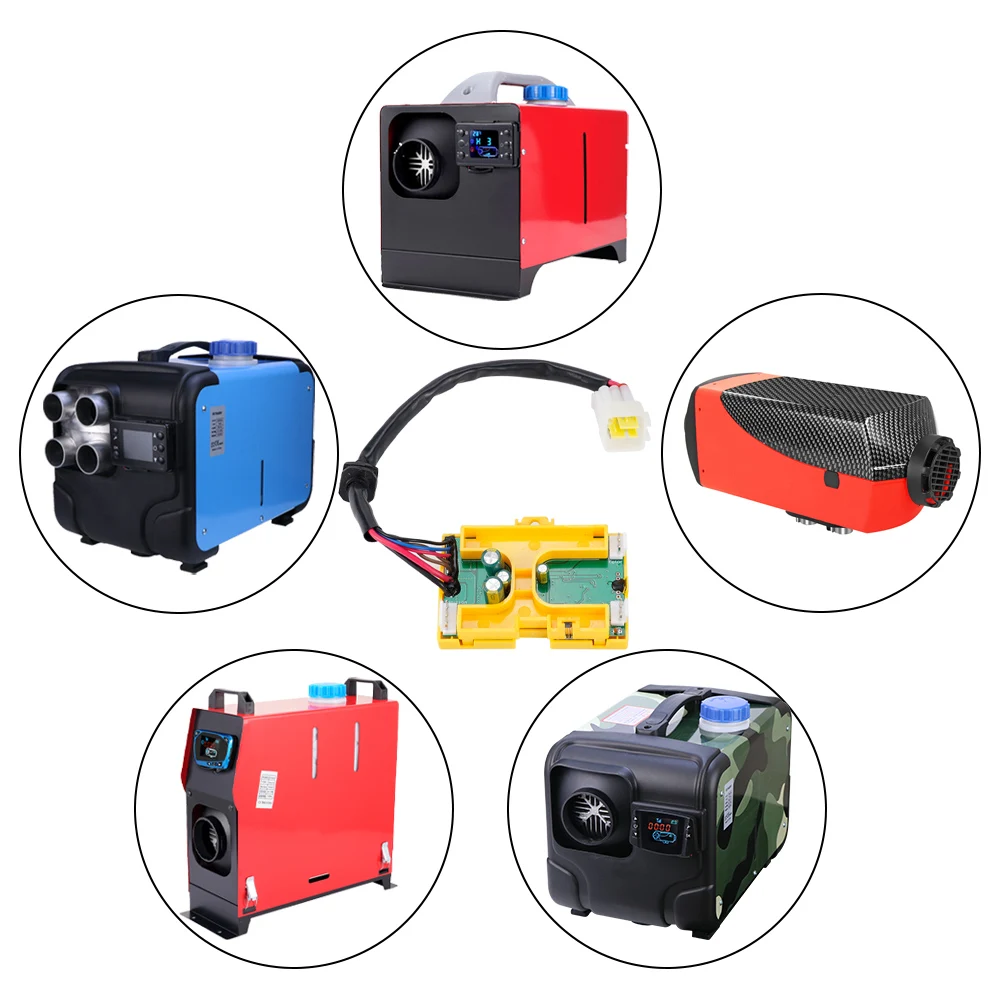 5KW Air Diesel Heater LCD Monitor Switch Control Controller Board Motherboard Mainboard Remote For Car Truck Camper