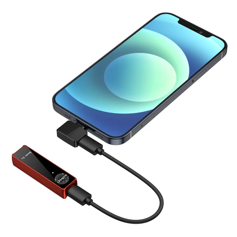 Audirect LC01 T-1 Lightning для аудиокабеля адаптера Type-C для iPhone с USB DAC/AMP Beam 2