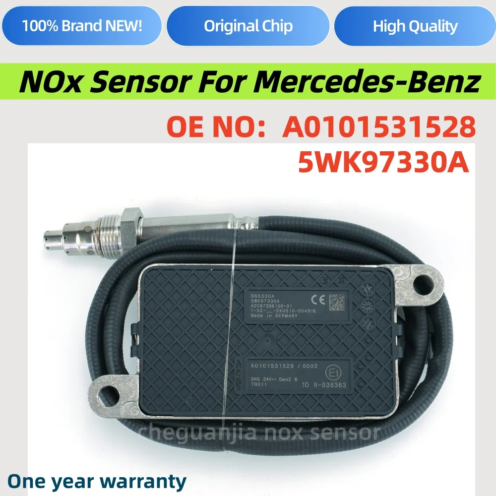 5WK97330A 5WK9 7330A A0101531528 A 010 153 15 28 Nitrogen Oxygen Sensor For Mercedes Benz Truck ATEGO 3 TOURO ACTROS ECONIC