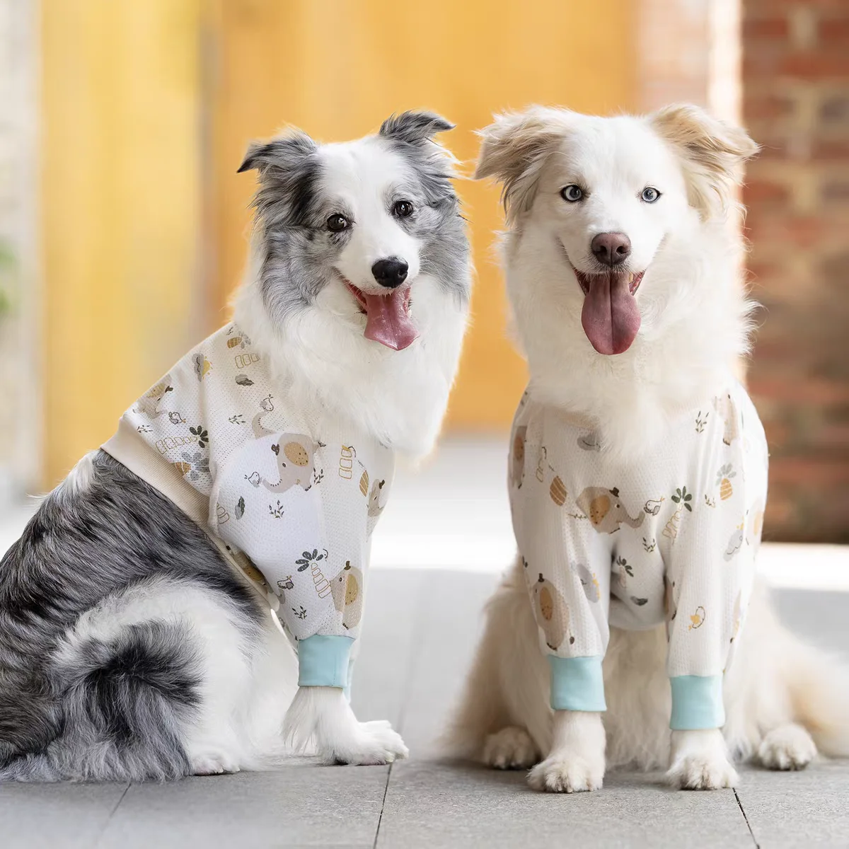 

Одежда для больших собак, зимняя короткая защитная футболка для защиты локтей, футболка для собак Samoyed Husky Labrador Golden Retriever, одежда для больших собак