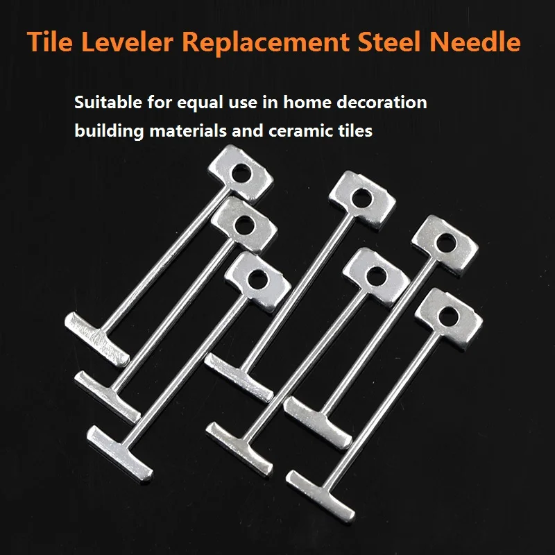 

50Pcs Sample Tile Leveling System Can Replace Steel Needle Tile Leveling Device Clearance Tool Construction Tool