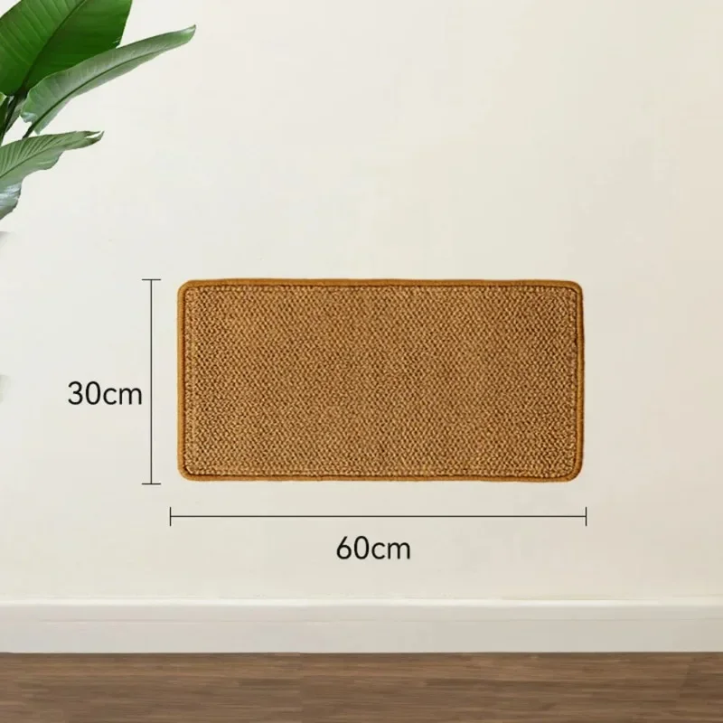 Large Cat Scratch Mat Imitation Sisal Scratch Resistant Wear Protection Sofa Claw Grinder Mat Pet Cat Scratch Board Cat Supplies