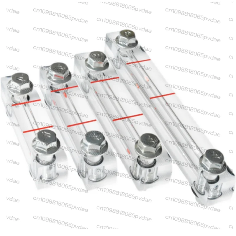 Screw Air Compressor Oil Mirror Sight Glass Level Gauge Window Hole Centre Distance 40 50 60 80 100 120 150 200 MM