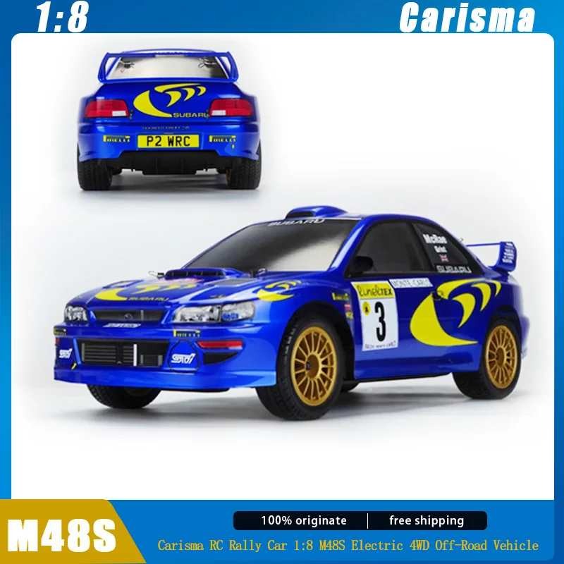 Carisma Subaru M48S 1:8 Rc Car Simulation Rc Drift Car Remote Control Cars Model Racing Cars Toy Birthday Gift Customized