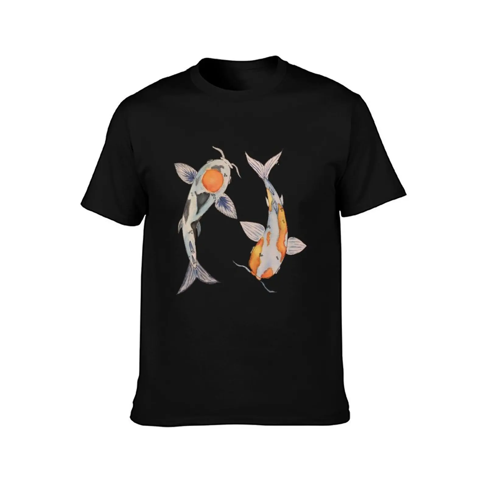 Koi in Balance T-Shirt Lightweight Hiking T-Shirt