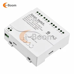 Pulse Mode Tuya Switch zigbee 220 WiFi Module 1/2/4CH tuya Smart Life Control Module Relay 10A Alexa Switch Gateway Bridge RF