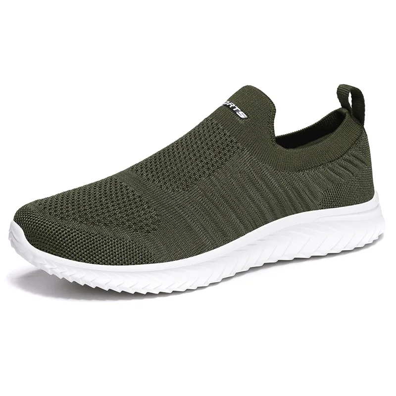 

Men Vulcanize Shoes Mesh Men Shoes Lightweight Comfortable Men's Sneakers Fashion Slip On Flats Shoes Women Loafers