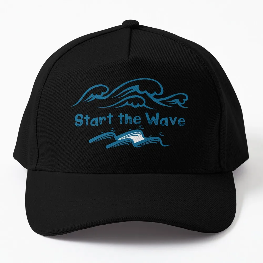 Beautiful Start The Wave! Design Baseball Cap Golf Wear Fluffy Hat Golf birthday Caps For Women Men's