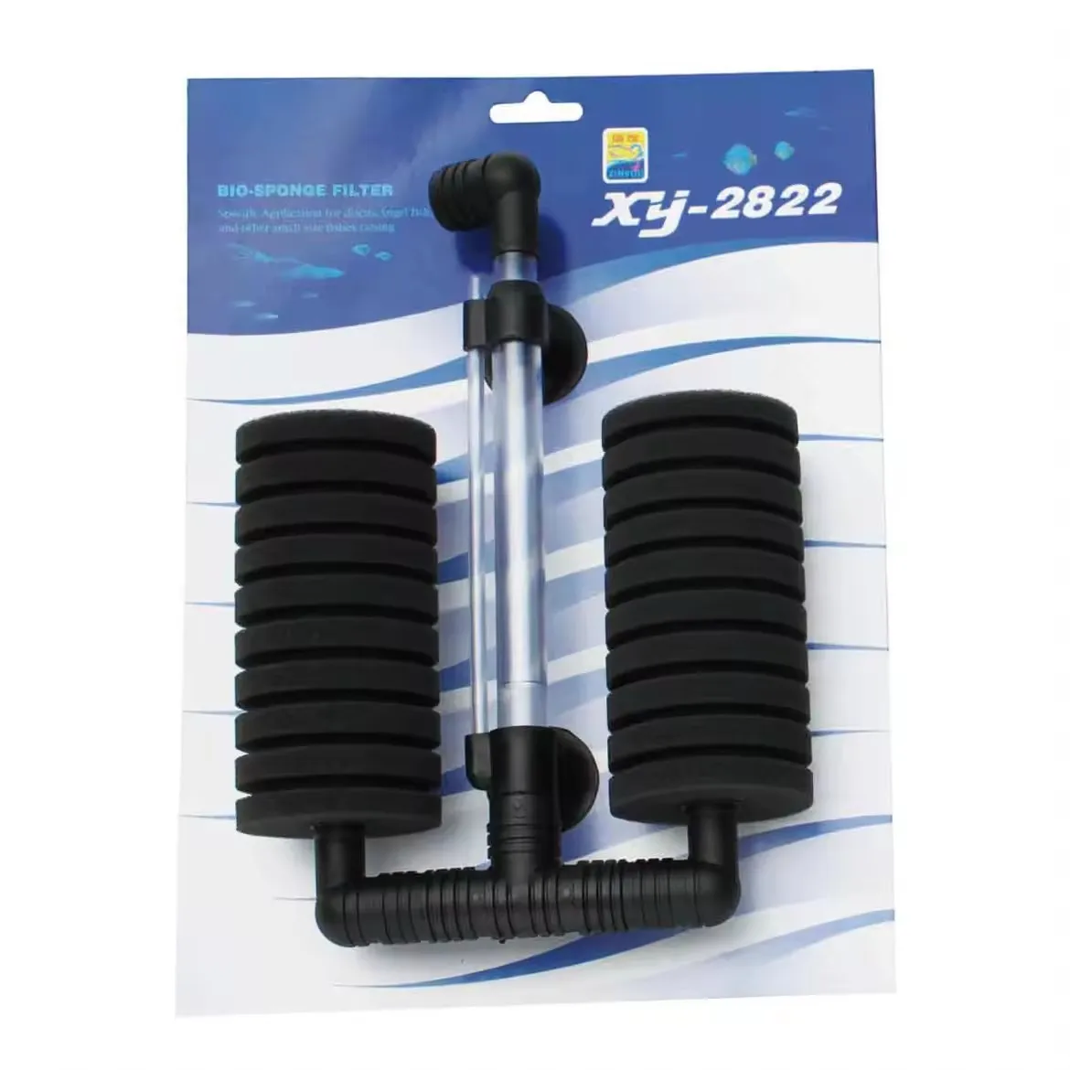 

XY-2822 Air Pump Double Sponge Water Filter for Aquarium (1-Pack)