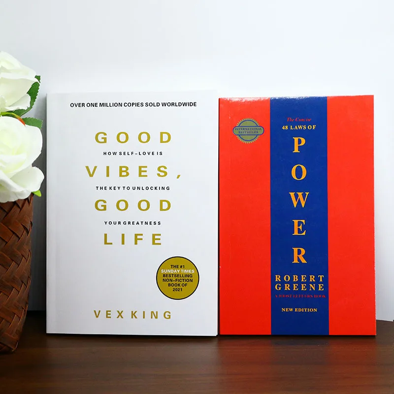 

《Хорошая вибрация, хорошая жизнь》+ 《Лаконичный 48 законов силы》Двустороннее убежище жизни эстетика мехателей и карьера-много развития.