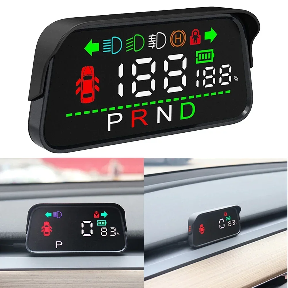 

Цифровая приборная панель автомобиля, проекционный дисплей HUD с вспомогательным вождением для Tesla-модели 3/Y, синхронизация данных в реальном времени, автомобильные аксессуары