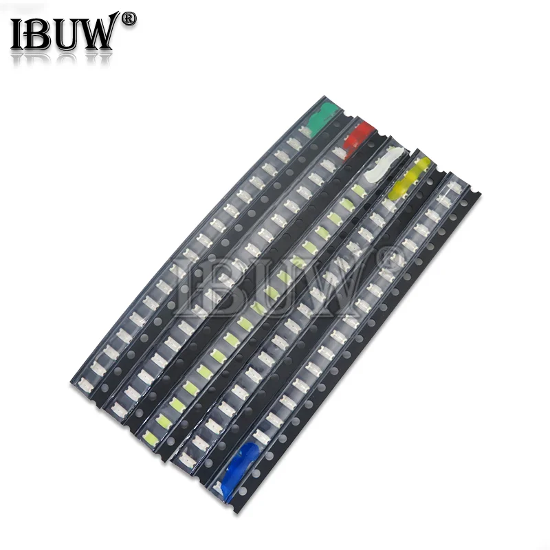 100PCS 1206 SMD LED light Package LED Package Red White Green Blue Yellow 1206 led in stock  new original