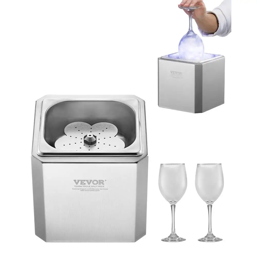 

Frosted Beer Glass Chiller Machine Quick CO2 Ice Cup Commercial Glass Froster