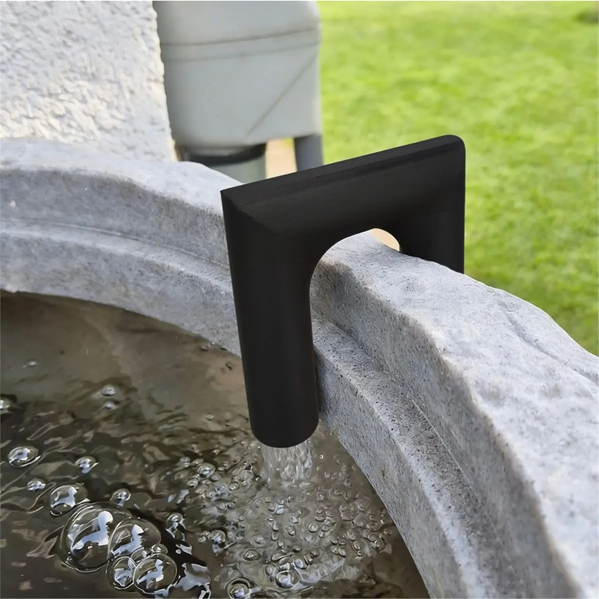 [Greatitem]Pool Filler Hook Water Hose Holder, Precise Water Guide Stable Design Pool Pipe Fixer, Swimming Pool Pipe Holder