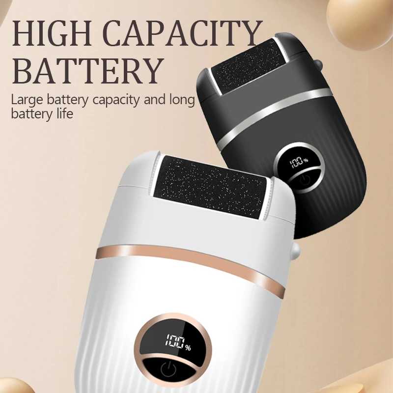 الكهربائية شاشة ديجيتال طاحونة القدم تقشير المتقلب إزالة الجلد القدم ملف القدم مزيل الكالس للأقدام أدوات باديكير #6