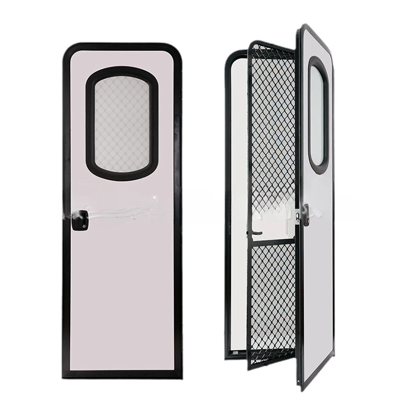 RV parts supply, trailer living aluminum alloy American security door