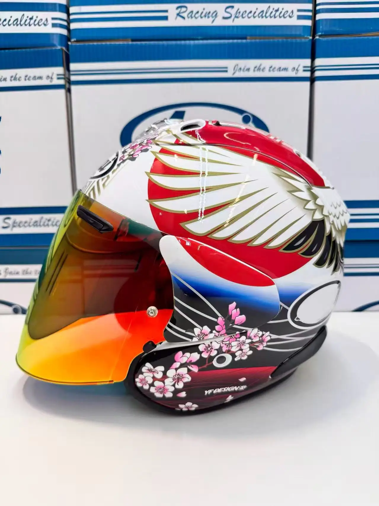 Open Face Motorcycle helmet 3/4 vz ram EVO Tsubasa HELMET  helmet Riding Motocross Racing Motobike Helmet