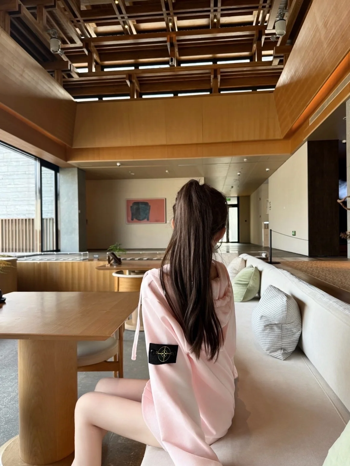 

Женская модная куртка свободного кроя с вышивкой и молнией, средней длины, в конфетных цветах, Dingshen 26SS, с вышивкой-эмблемой, на молнии