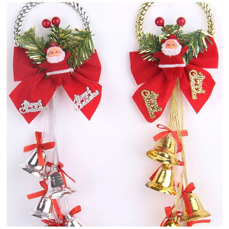 

2025 New Large Christmas Bell Dragon Bell Door Hanging Ornament Gift Christmas Tree Pendant Plastic Xmas Party Home Decoration