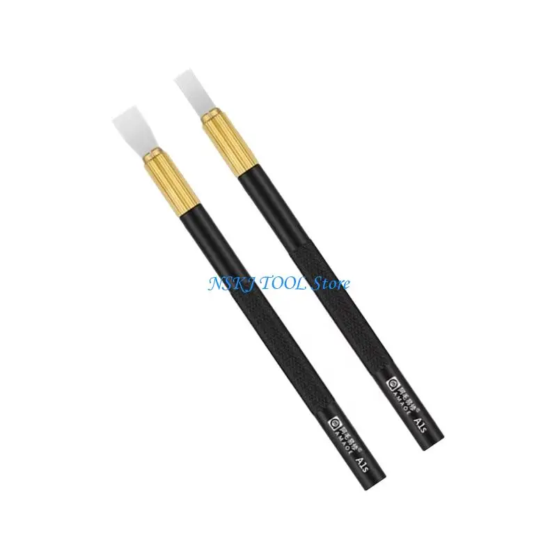 L8RC Thin Steel Blade Blade Handle For Motherboard Maintenance BGA Chip Cleaning