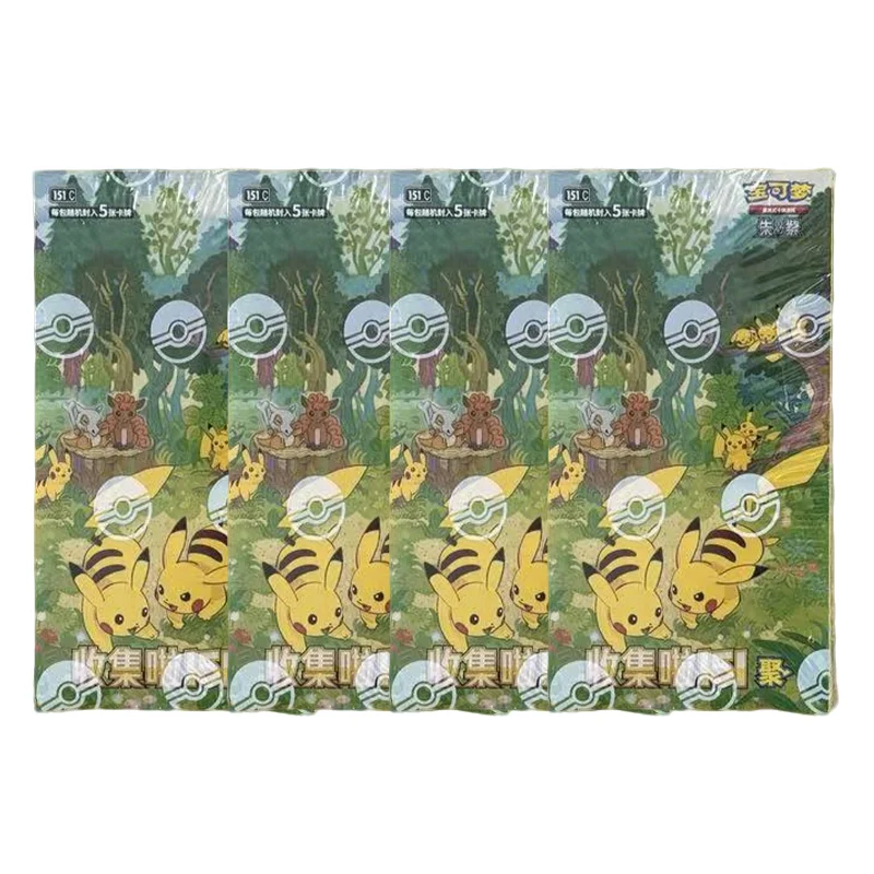 Großhandel Pokémon PTCG Karten Vereinfachtes Chinesisch Zhu Zi Sammelkarten 151 Change Serie Blindbox Karten Gengar Sammelkartenspiel