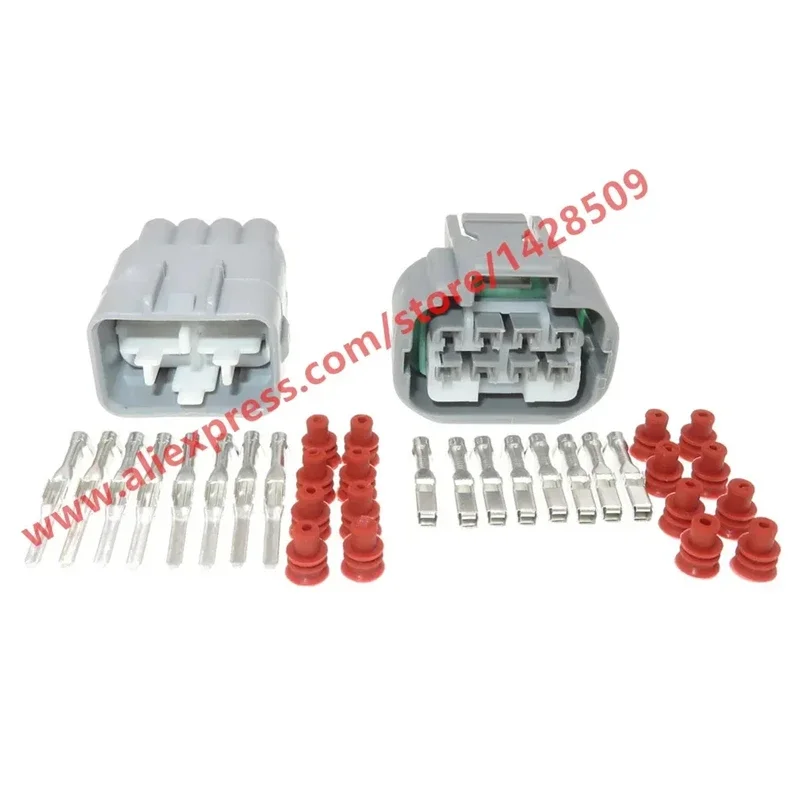 1 Pcs 8 Pin Auto Headlight Plug Waterproof Light Wire Connector Female Male For Toyota 7283-1288-40