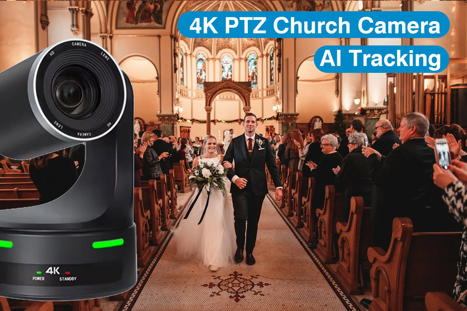 

уникальная PTZ-камера 4K Ultra HD для конференций