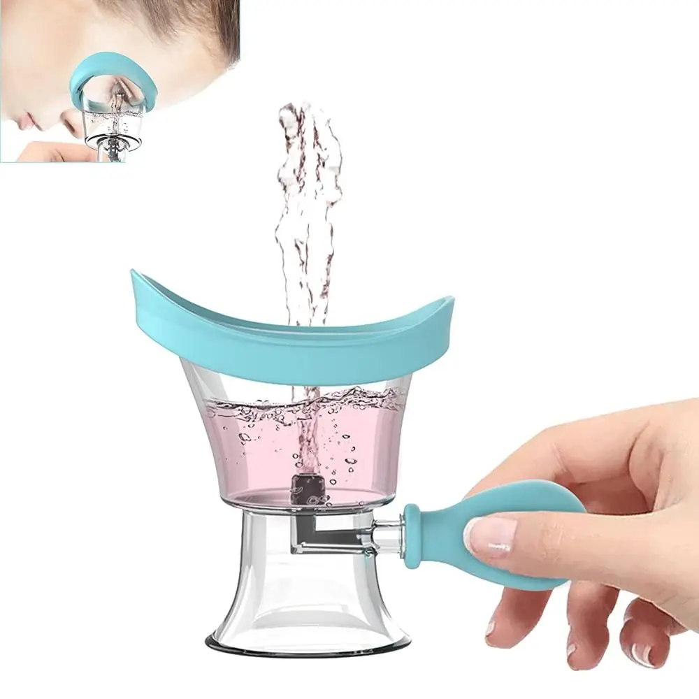 Creative Gift for Students Soft Silicone for Women Men Flushing Rinse Cups Bath Eyewash Cups Eyes Cleaner Eye Wash Cup