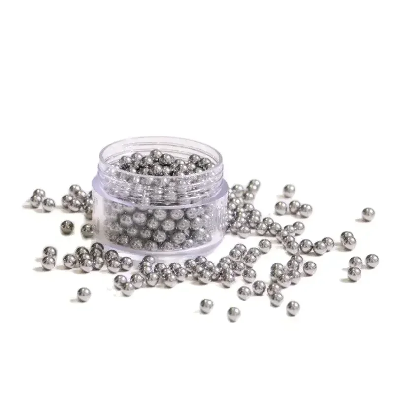 200pcs/Box Glass Bottle Stains Clean Ball Wine Tea  Hookah Cup Decanter Cleaning Tool Stainless Steel Bead Brushing Accessories