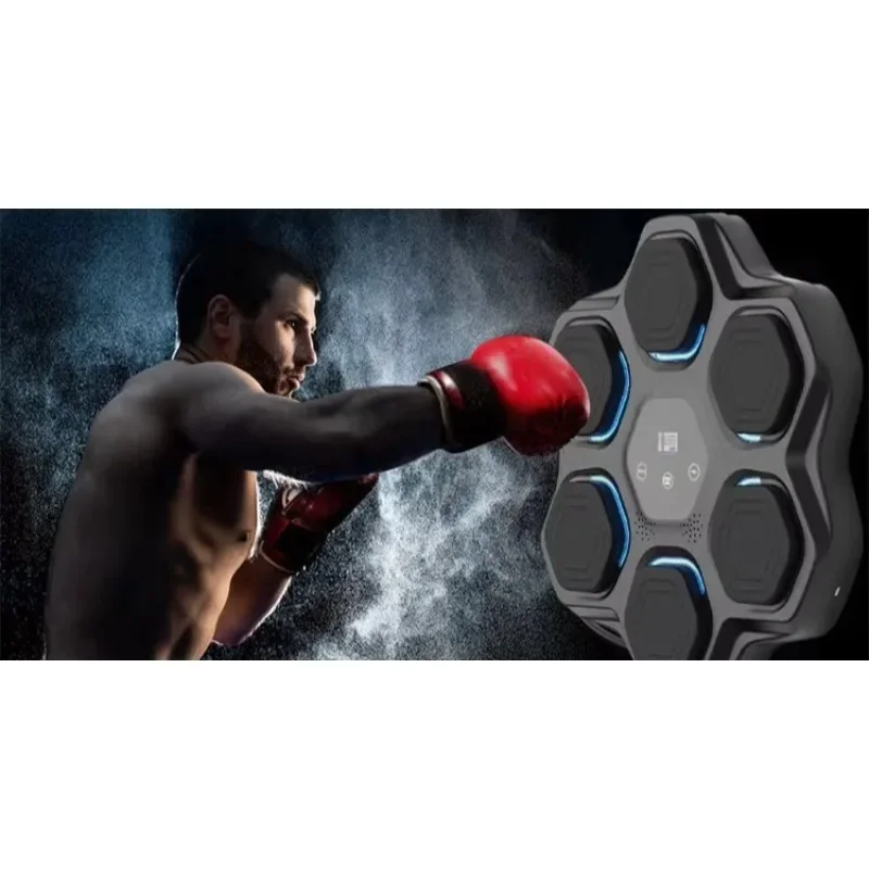 Original Electronic Wireless Boxing Target Wall Mounted Design For Home Smart Fitness Training New Arrival