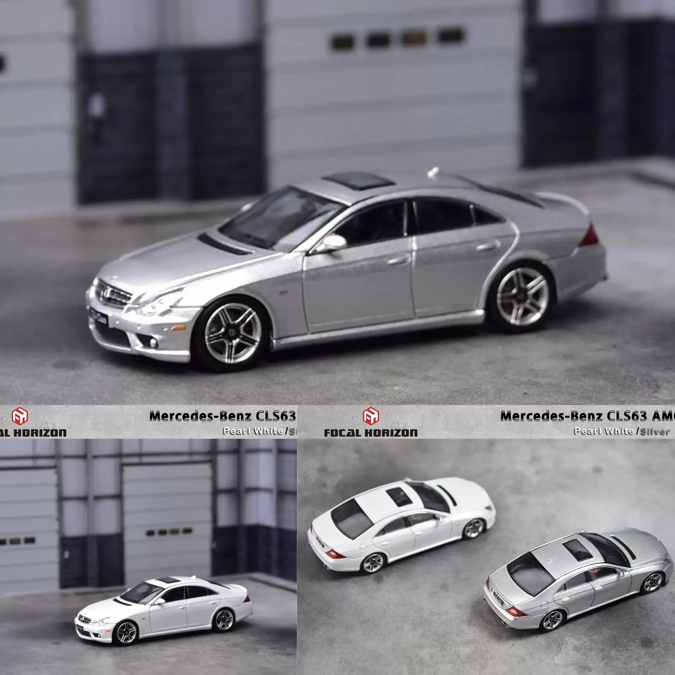 PreSale*FocalHorizon 1:64 BENS CLS63 C219 alloy car model - shipped in March