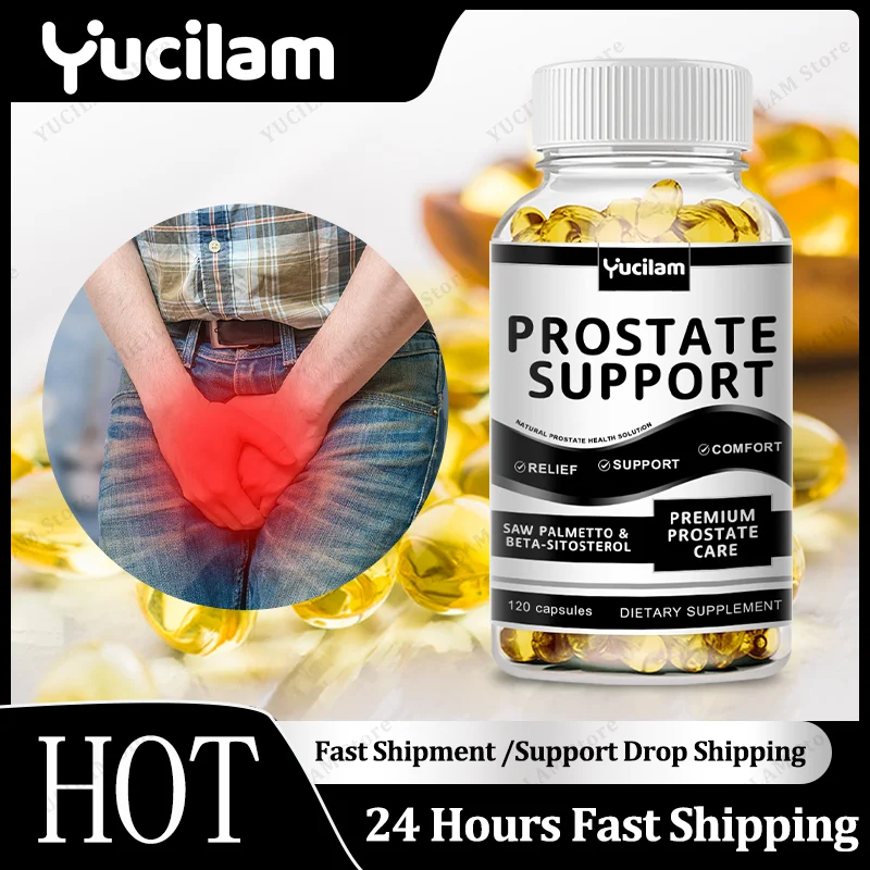 

Saw Palmetto Capsules – Prostate Health & Urinary Support, Hormonal Balance & Hair Loss Prevention Urinary Discomfort Relief