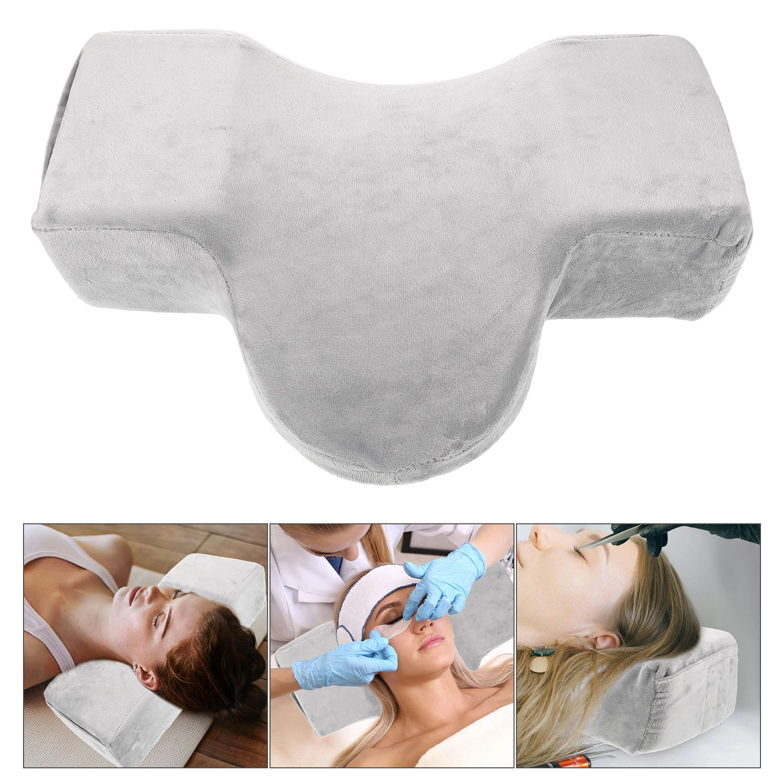 

Neck Support Pillow Lash Extension Headrest U Shape Cushion Eyelash Extension Neck Pillow