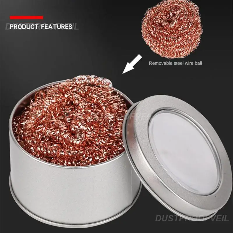 1~10PCS Metal Material Steel Wool No Need To Add Water Boxed Durable Filter Does Not Rust Cleaner Flexible Multifunction Iron