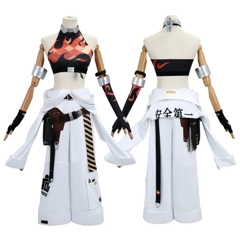 Gioco Zenless Zone Zero Koleda Belobog Costume Cosplay Parrucca Uniforme Copricapi Guanti Festa di Halloween Gioco di ruolo Puntelli Set per le donne