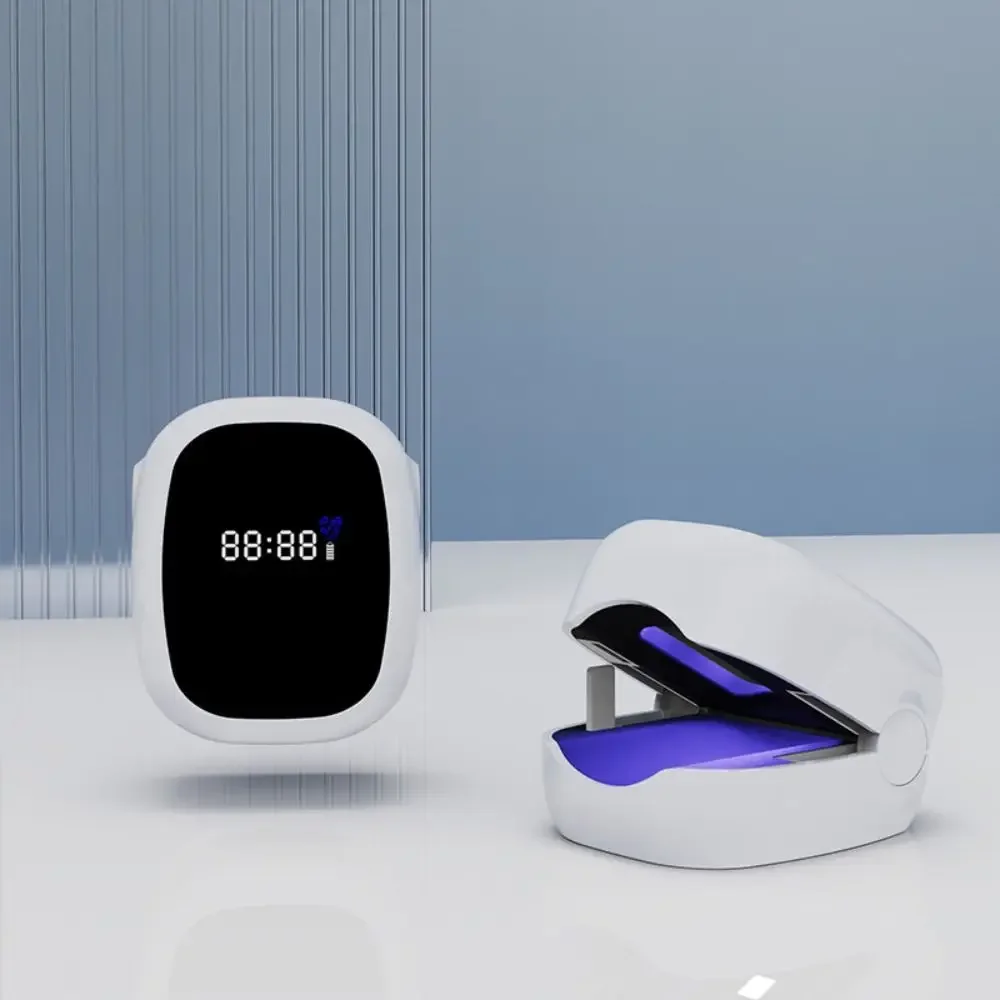 Efficace trattamento laser dei funghi delle unghie Luce a LED Ricaricabile Comodo dispositivo per unghie Lampada portatile per la rimozione dei funghi delle unghie