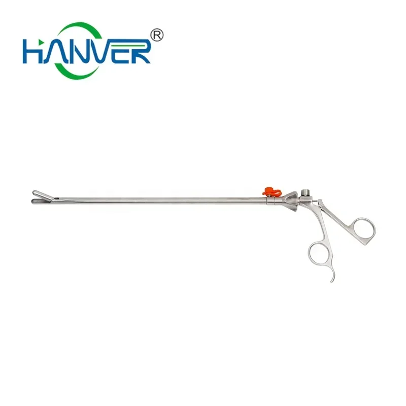 ¡Nuevo original! Agarrador de biopsia abdominal sin dientes con mango médico