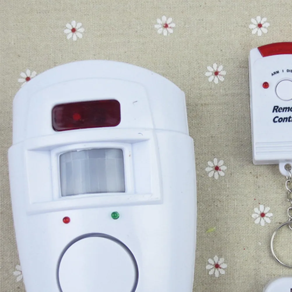 

Security Alarm System Kit with Motion Door Window Sensors Siren for Home Indoor Outdoor Use 7M Range White