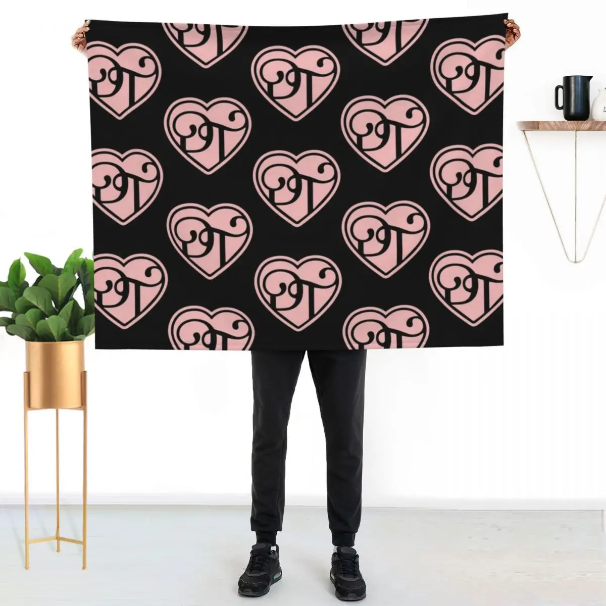 Don Toliver Heart Throw Blanket heavy to sleep Travel for sofa Personalized Gift Beautifuls Sofa Blankets