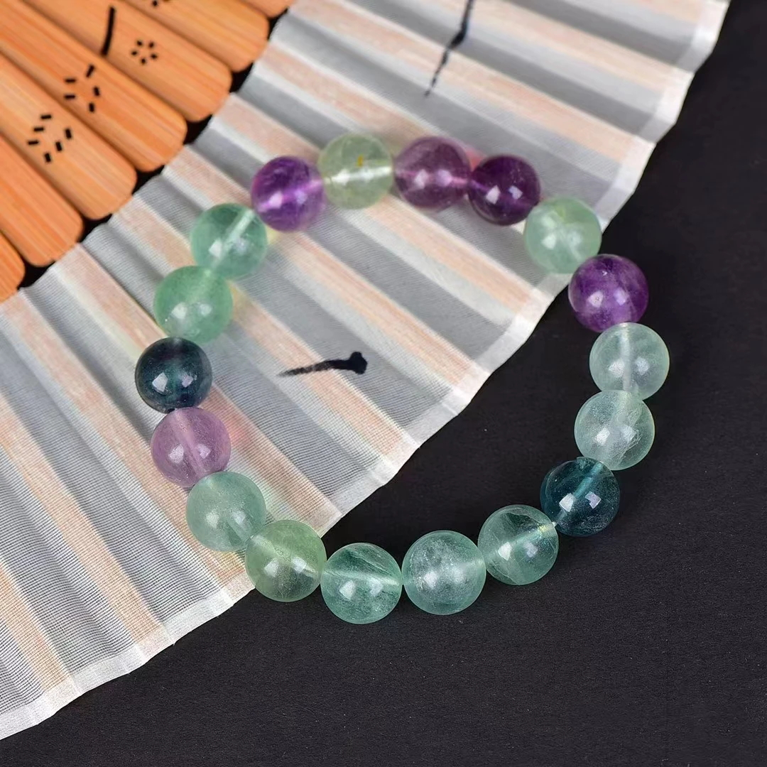 Jade Cadeia Mão de Seda Dourada para Mulheres, Pedra Natural Colorida, Pulseira Elástica, Pulseiras de Pedras Preciosas, Encantos Jóias, Requintado