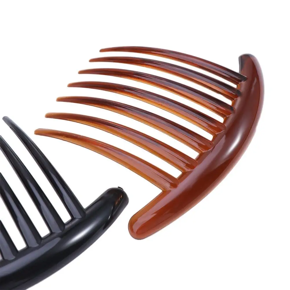 Bouffant Volume Ponytail Hair Comb Hairpins Multi-functional Inserts Hair Clip 7 Teeth Salon Girls Hair Fork Women