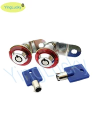 1pcs Arcade Game Machine Dedicated Door Lock Cam Lock with Key Parts Short Cash for Jamma Arcade Pinball Games Machines 6086