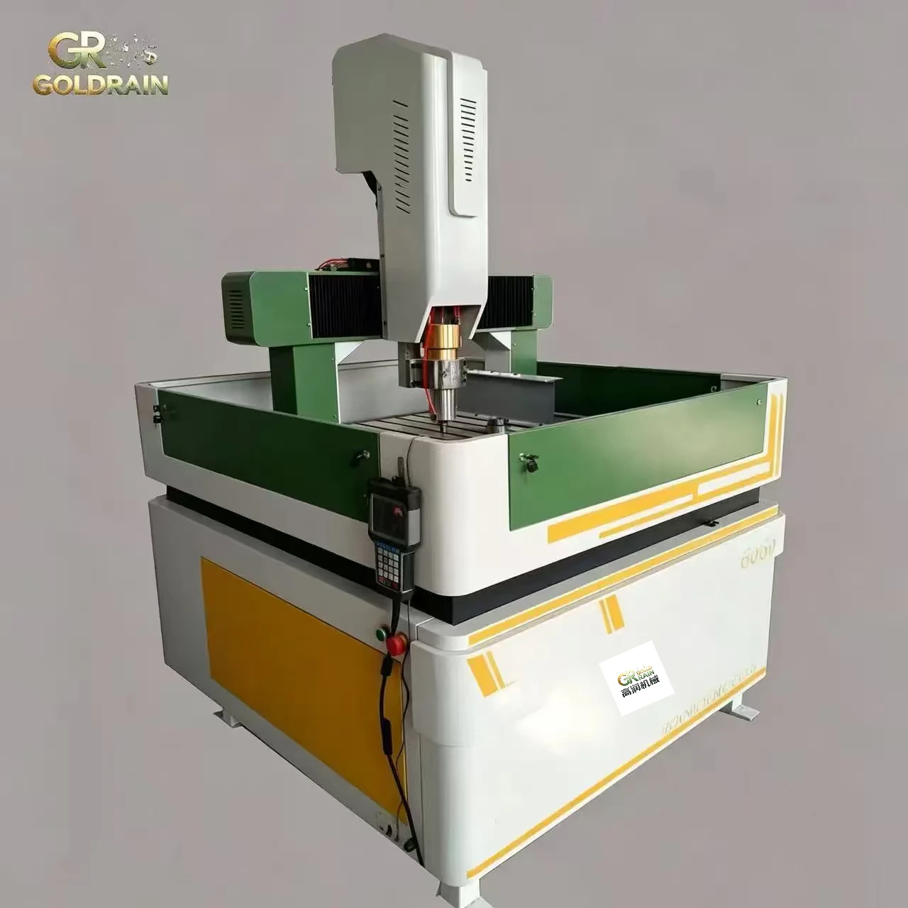 Mini Small Metal Mold Milling 3-Axis CNC Router 6060 Cast Iron Machine Mach3/DSP for Aluminum Steel Wood Stone Eco-Friendly