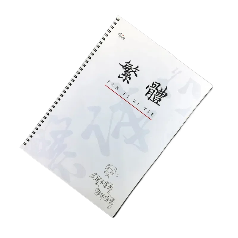 

Traditional Chinese Character Copybook Beautiful Fonts Fountain Pen Copy Book Hard Pen Ink Handwriting Calligraphy Copybooks