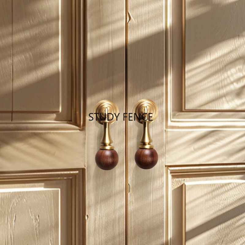 

1pc Metal Single Hole Handle Wardrobe, Cabinet, Drawer Handle Single Hole Round Ball Furniture Handle Hardware Accessories