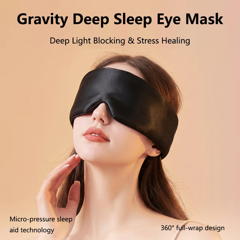 2026 Eye Mask 3D Stereoscopic Sleep Outdoor Travel Blackout Mask Comfortable and Breathable Sleep Nap Mask